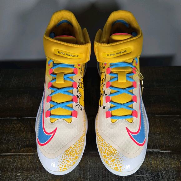 NEW Nike RBI Exclusive Alpha Huarache Elite 3 Mens Size 14 Baseball FZ7344-700 - Picture 2 of 11